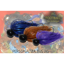 Jig Football Sin Antialgas Personalizado
